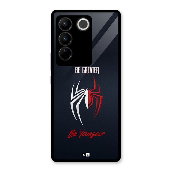 Be Greater Glass Back Case for Vivo V27 Pro