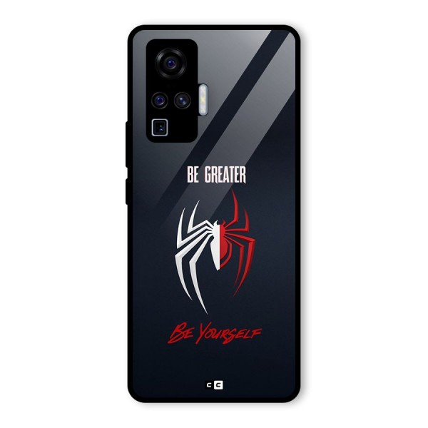 Be Greater Glass Back Case for Vivo X50 Pro