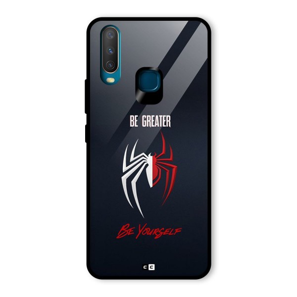 Be Greater Glass Back Case for Vivo Y12