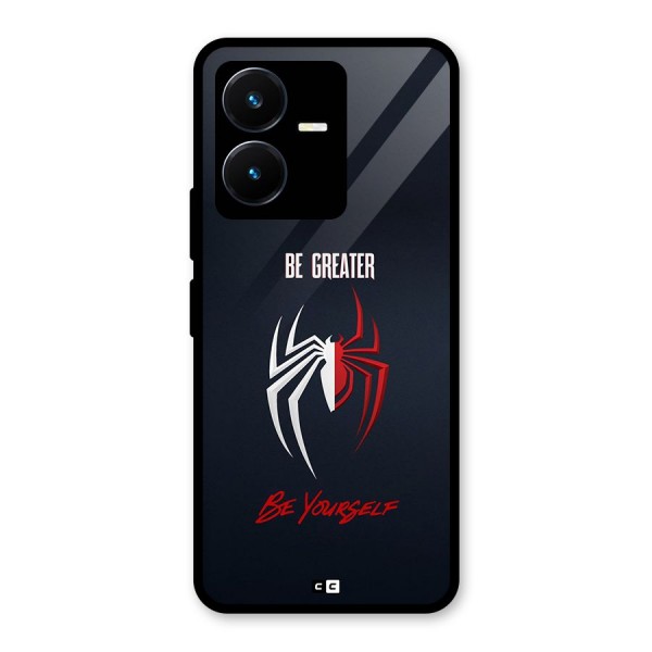 Be Greater Glass Back Case for Vivo Y22