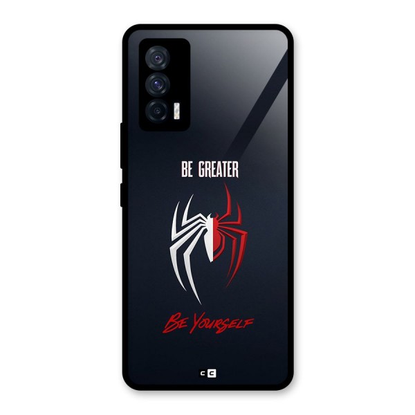 Be Greater Glass Back Case for Vivo iQOO 7 5G