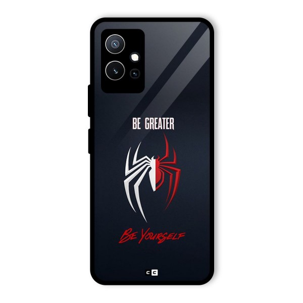 Be Greater Glass Back Case for Vivo iQOO Z6