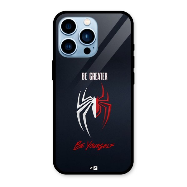 Be Greater Glass Back Case for iPhone 13 Pro