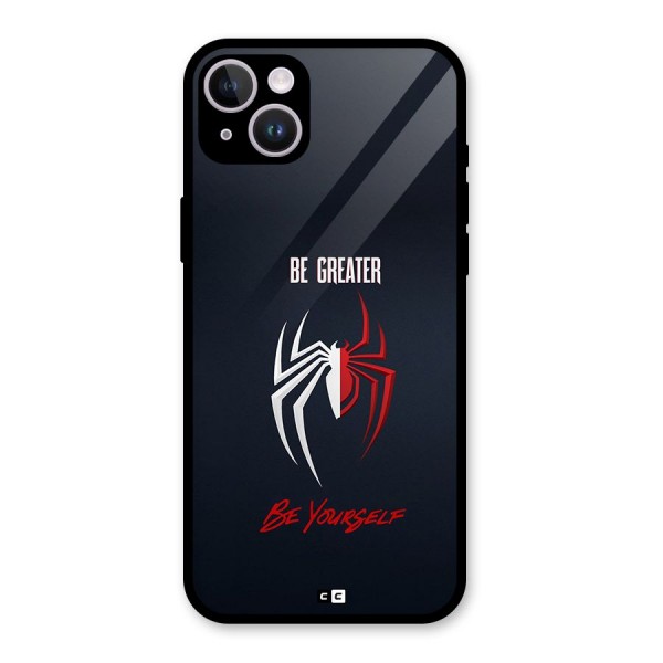 Be Greater Glass Back Case for iPhone 14 Plus