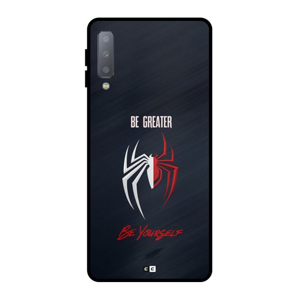 Be Greater Metal Back Case for Galaxy A7 (2018)