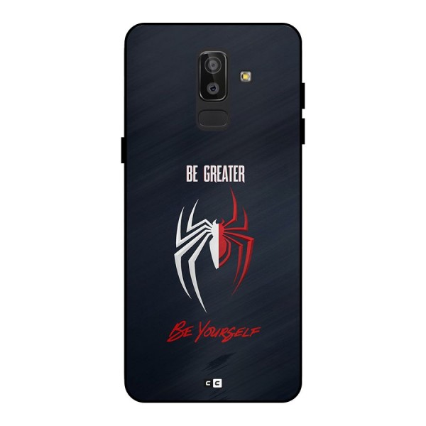 Be Greater Metal Back Case for Galaxy J8