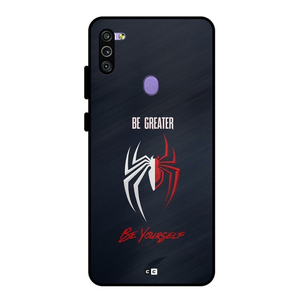 Be Greater Metal Back Case for Galaxy M11