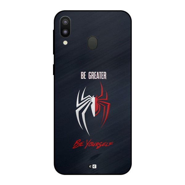 Be Greater Metal Back Case for Galaxy M20