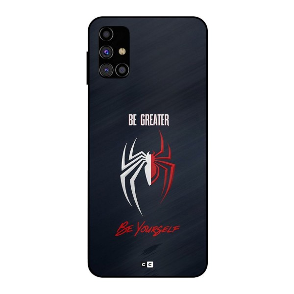 Be Greater Metal Back Case for Galaxy M31s