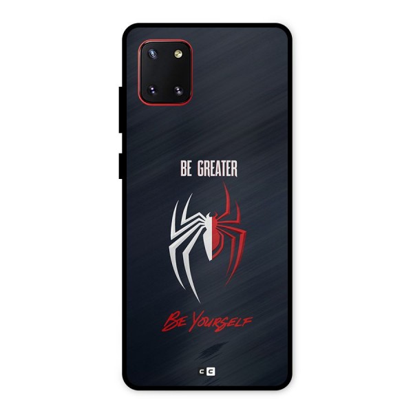 Be Greater Metal Back Case for Galaxy Note 10 Lite