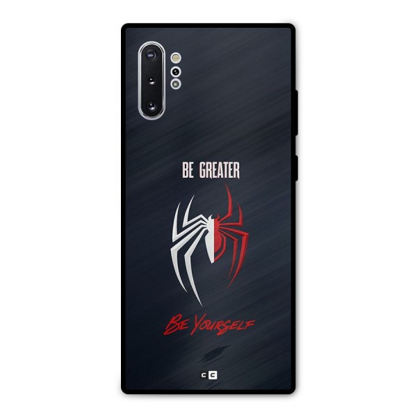 Be Greater Metal Back Case for Galaxy Note 10 Plus