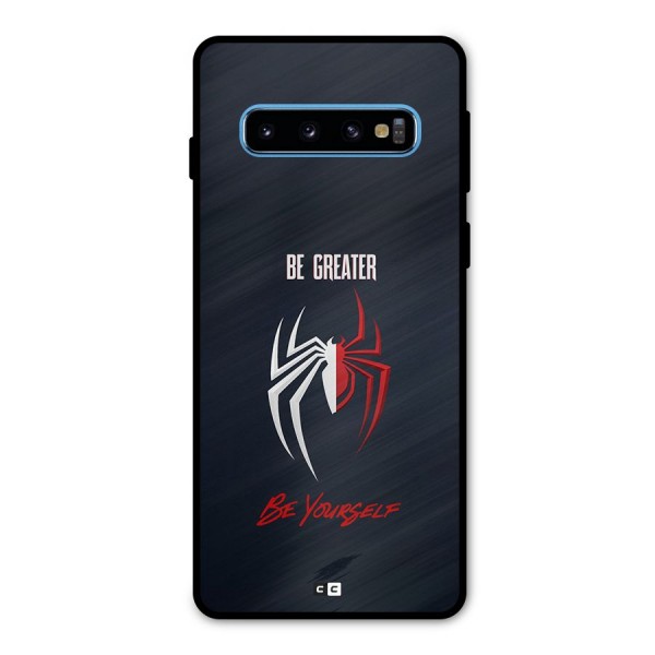 Be Greater Metal Back Case for Galaxy S10