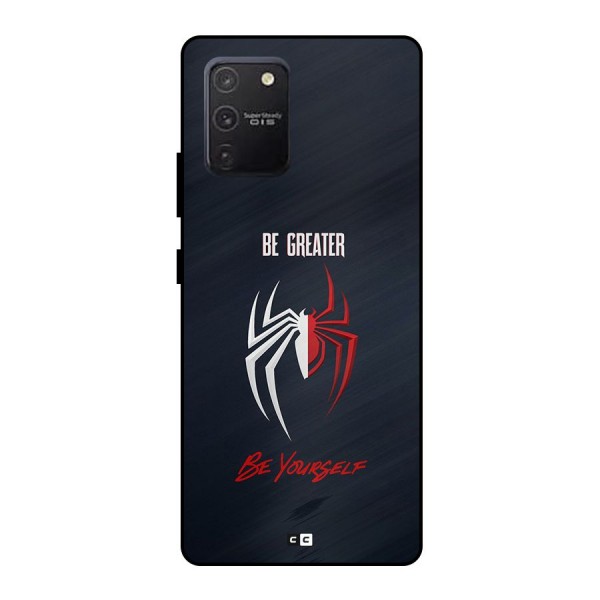 Be Greater Metal Back Case for Galaxy S10 Lite