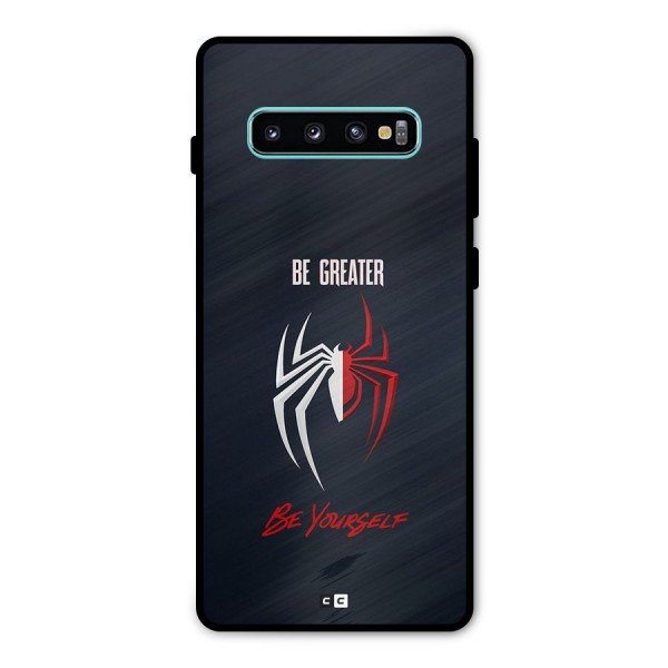 Be Greater Metal Back Case for Galaxy S10 Plus