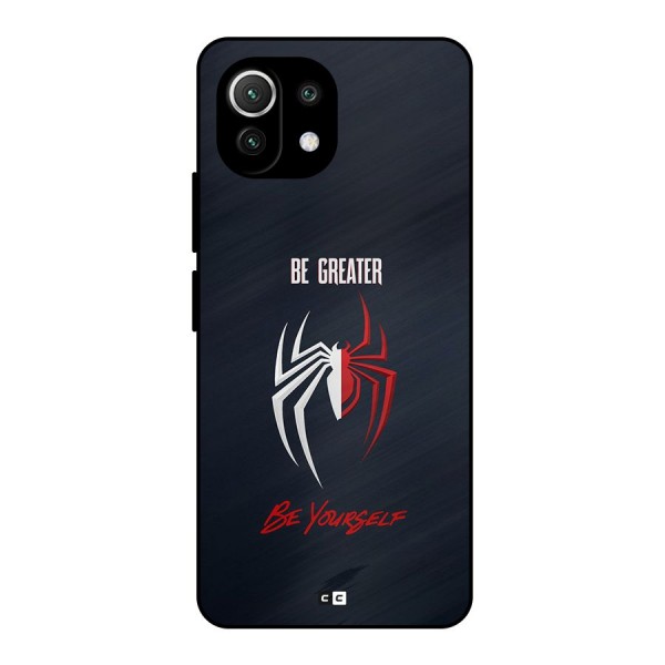 Be Greater Metal Back Case for Mi 11 Lite