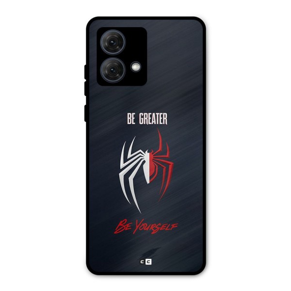 Be Greater Metal Back Case for Moto G84