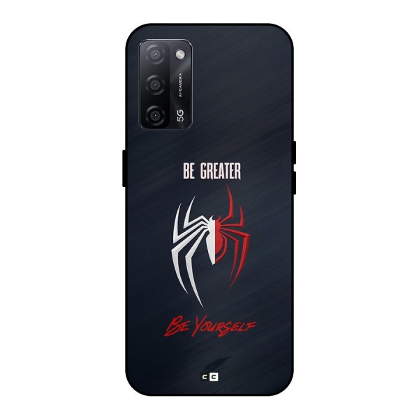 Be Greater Metal Back Case for Oppo A53s 5G