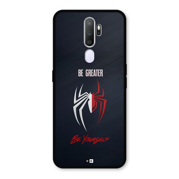 Be Greater Metal Back Case for Oppo A5 (2020)