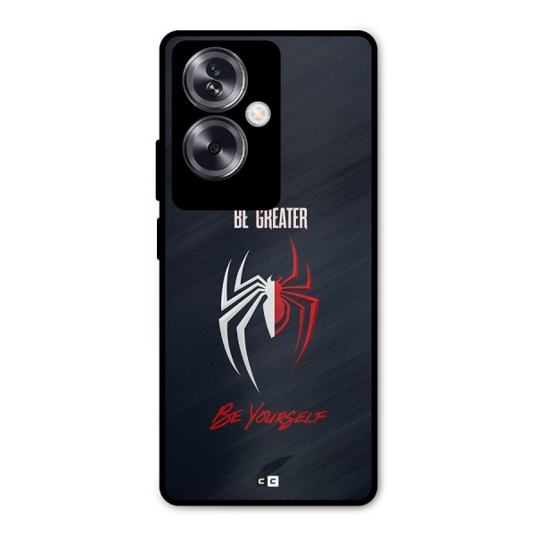 Be Greater Metal Back Case for Oppo A79 5G