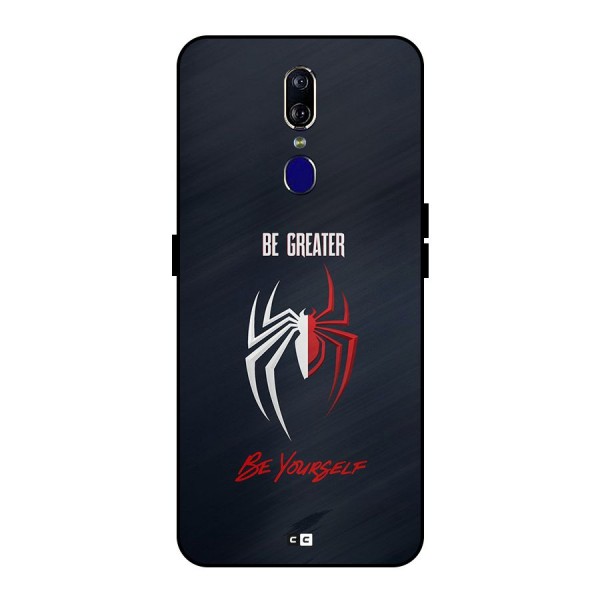 Be Greater Metal Back Case for Oppo F11