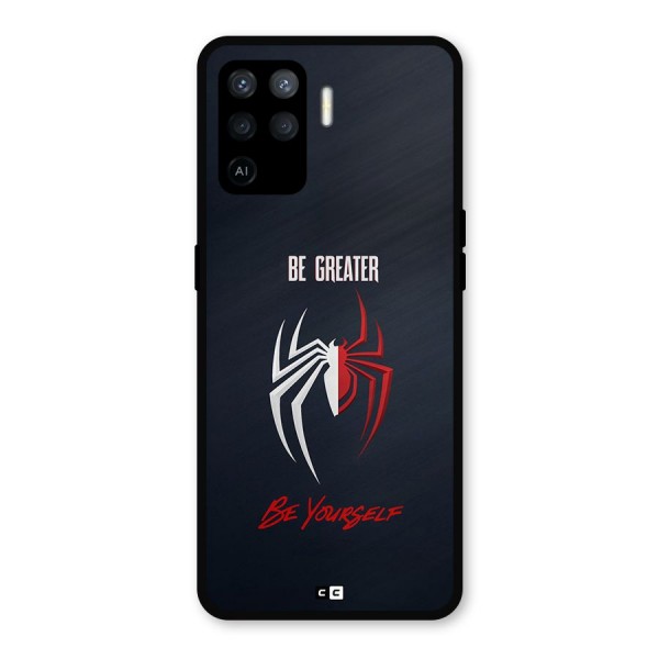 Be Greater Metal Back Case for Oppo F19 Pro