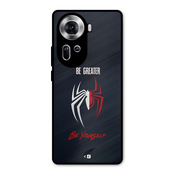 Be Greater Metal Back Case for Oppo Reno11 5G