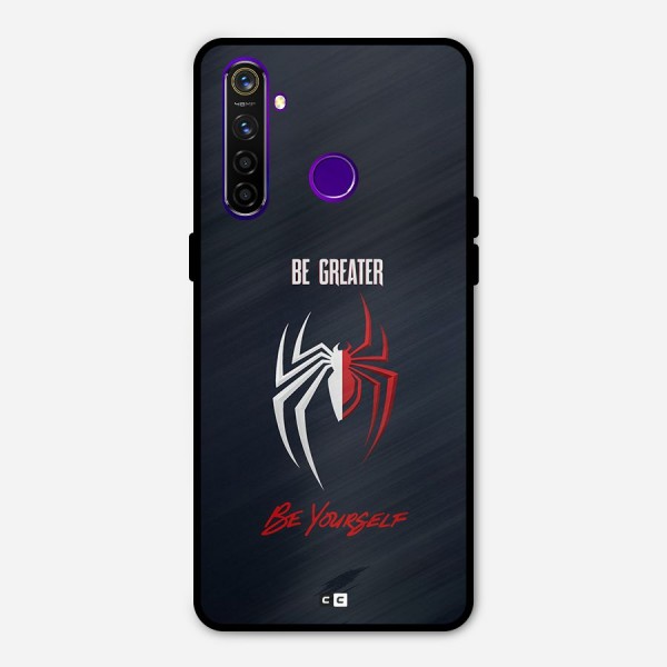 Be Greater Metal Back Case for Realme 5 Pro