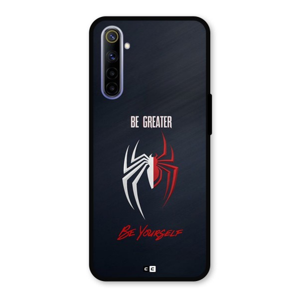 Be Greater Metal Back Case for Realme 6