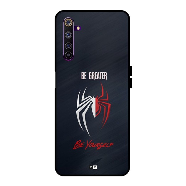 Be Greater Metal Back Case for Realme 6 Pro