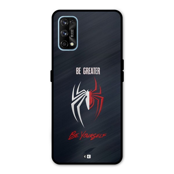 Be Greater Metal Back Case for Realme 7 Pro