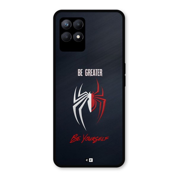 Be Greater Metal Back Case for Realme 8i