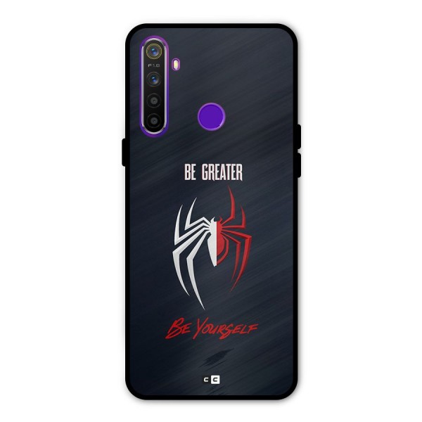 Be Greater Metal Back Case for Realme Narzo 10