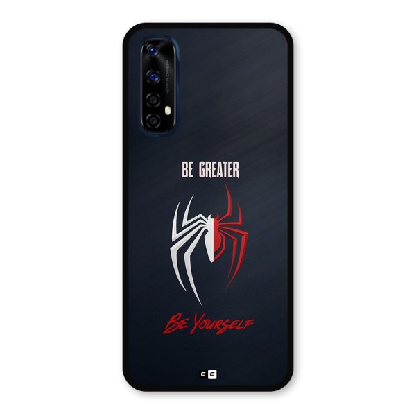 Be Greater Metal Back Case for Realme Narzo 20 Pro