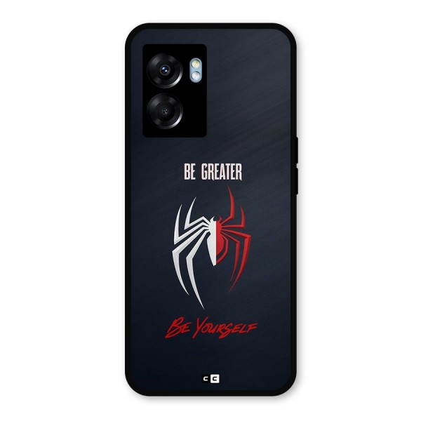 Be Greater Metal Back Case for Realme Narzo 50 5G