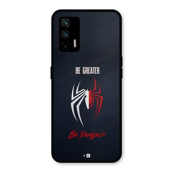 Be Greater Metal Back Case for Realme X7 Max