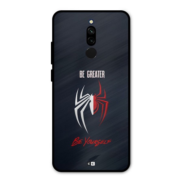 Be Greater Metal Back Case for Redmi 8