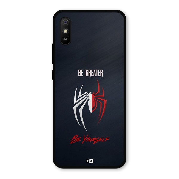 Be Greater Metal Back Case for Redmi 9i