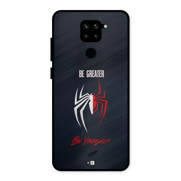 Be Greater Metal Back Case for Redmi Note 9