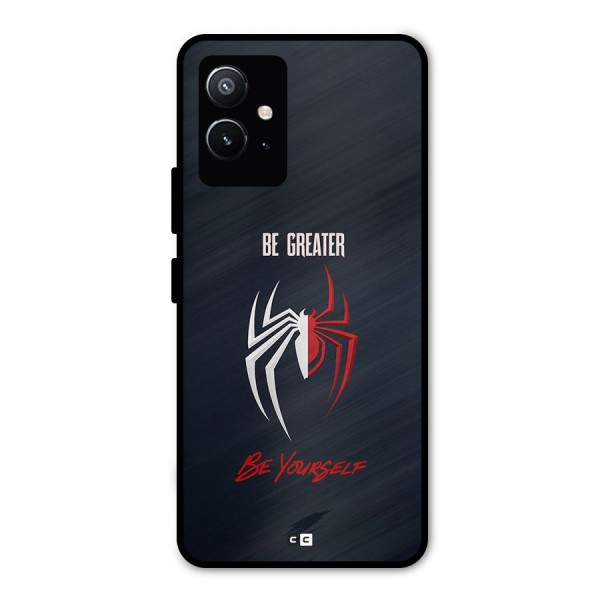 Be Greater Metal Back Case for Vivo T1 5G