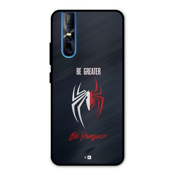 Be Greater Metal Back Case for Vivo V15 Pro