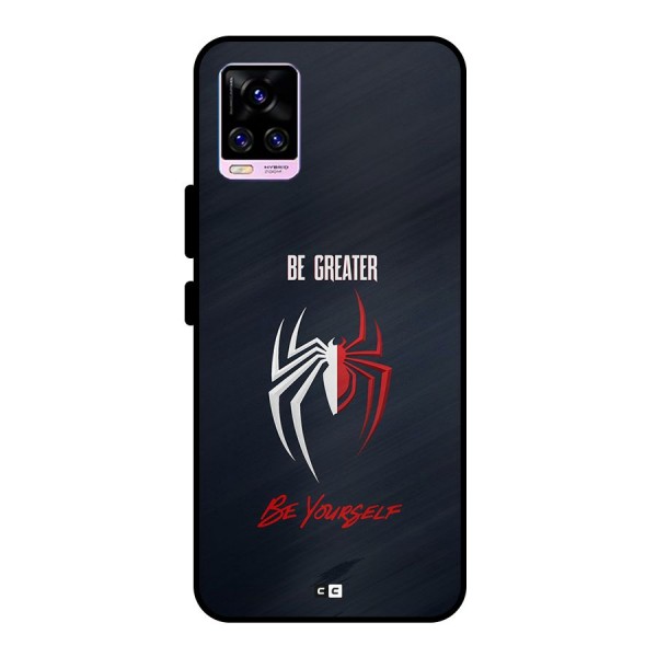 Be Greater Metal Back Case for Vivo V20 Pro