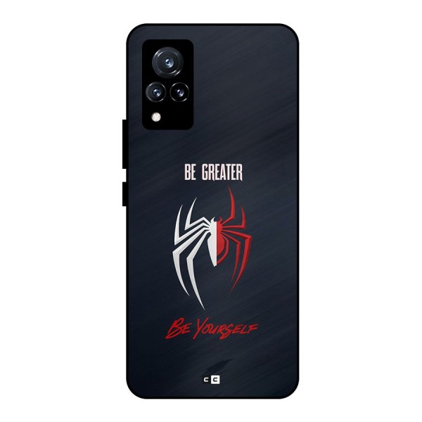 Be Greater Metal Back Case for Vivo V21 5G