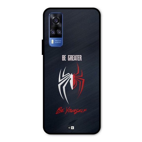 Be Greater Metal Back Case for Vivo Y31