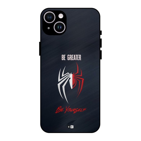 Be Greater Metal Back Case for iPhone 14 Plus