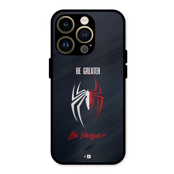 Be Greater Metal Back Case for iPhone 14 Pro