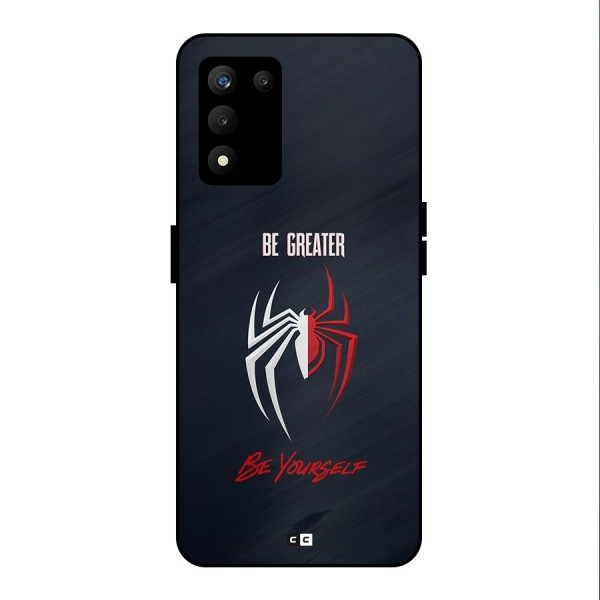 Be Greater Metal Back Case for realme 9 5G SE