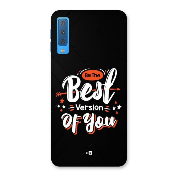 Be The Best Back Case for Galaxy A7 (2018)