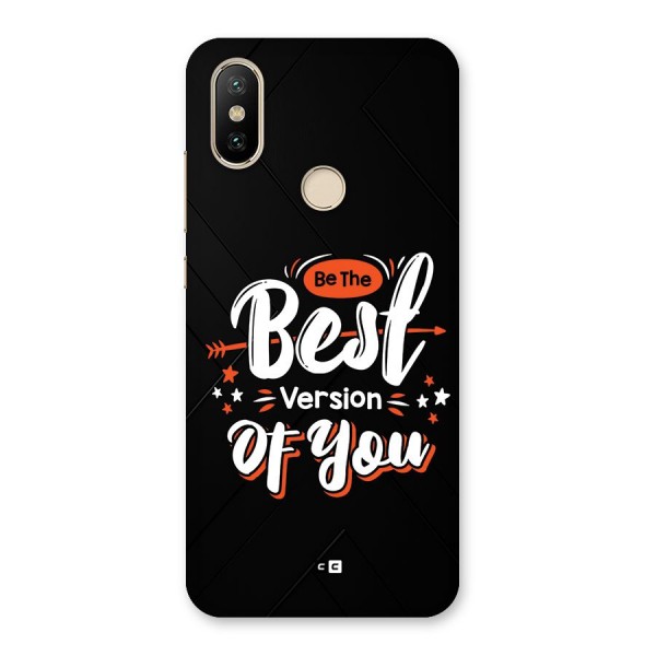 Be The Best Back Case for Mi A2