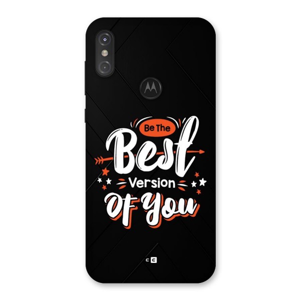 Be The Best Back Case for Motorola One Power