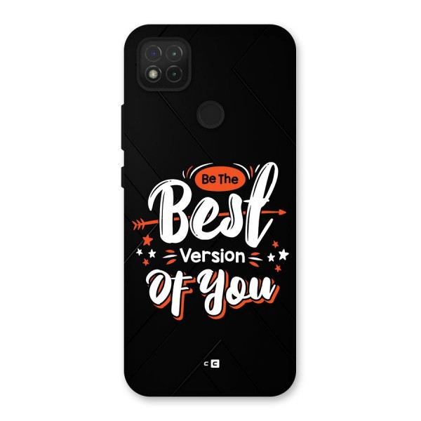 Be The Best Back Case for Redmi 9